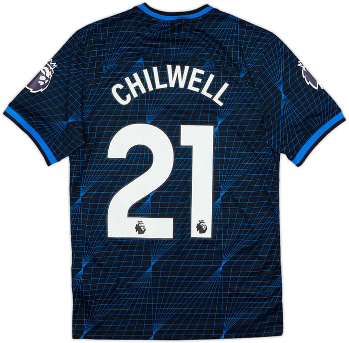 2023-24 Chelsea Away Shirt Chilwell #21 - 8/10 - (S)