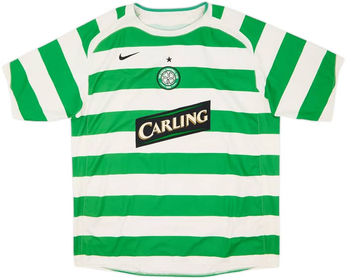 2005-07 Celtic Home Shirt Keane #16 - 7/10 - (XXL)