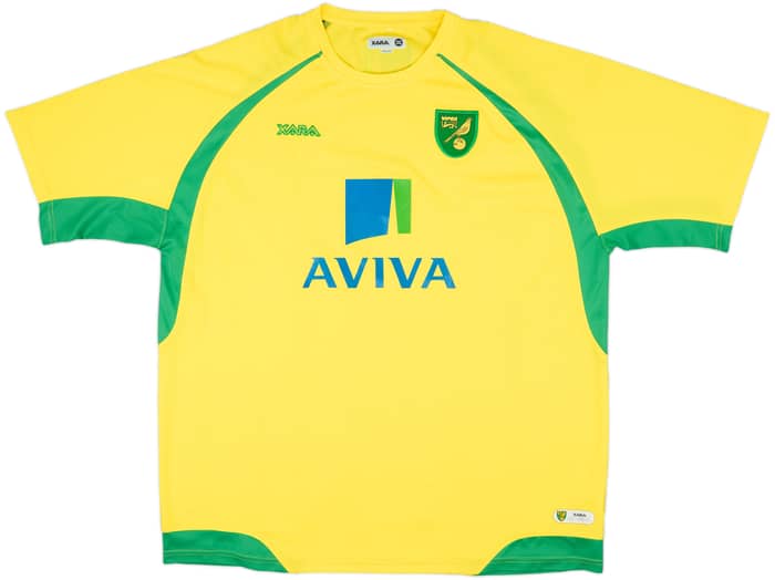 2010-11 Norwich Home Shirt - 9/10 - (XXL)