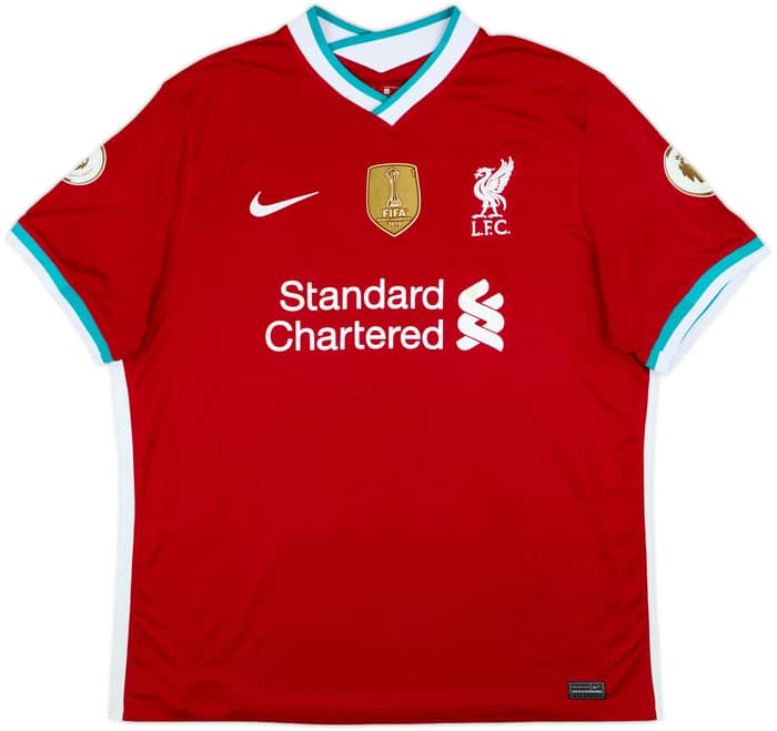 2020-21 Liverpool Home Shirt M.Salah #11 - 6/10 - (XL)