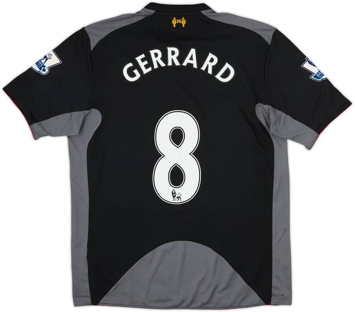 2012-13 Liverpool Away Shirt Gerrard #8 - 8/10 - (L)