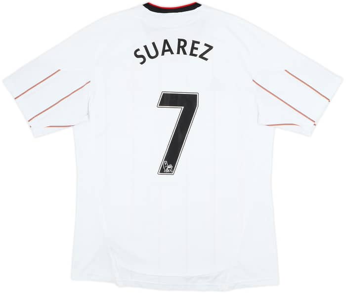 2010-11 Liverpool Away Shirt Suarez #7 - 8/10 - (L)