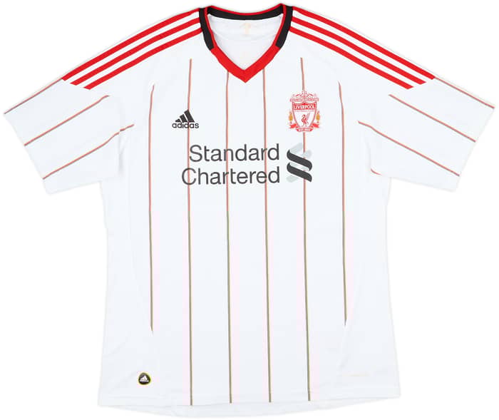 2010-11 Liverpool Away Shirt Suarez #7 - 8/10 - (L)