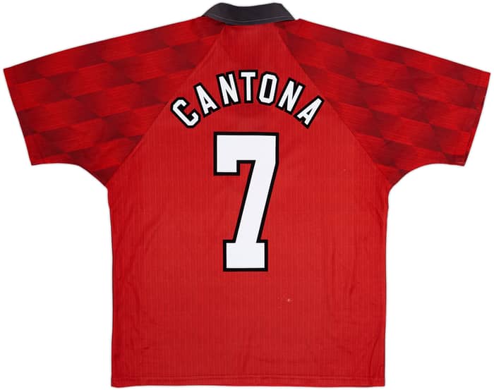 1996-98 Manchester United Local Camiseta Cantona #7 - 5/10 - (M)