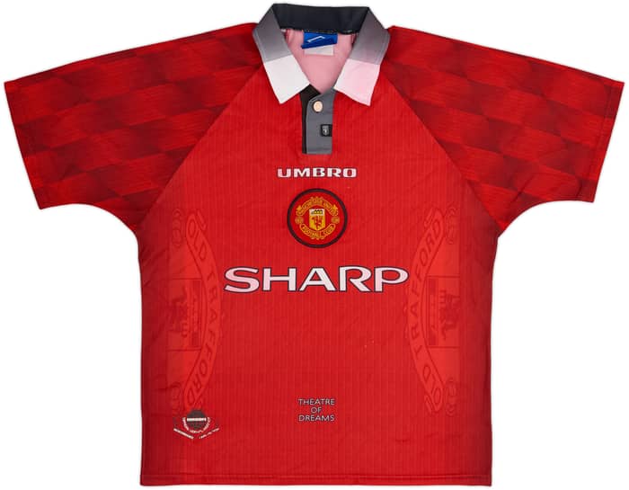 1996-98 Manchester United Local Camiseta Cantona #7 - 5/10 - (M)