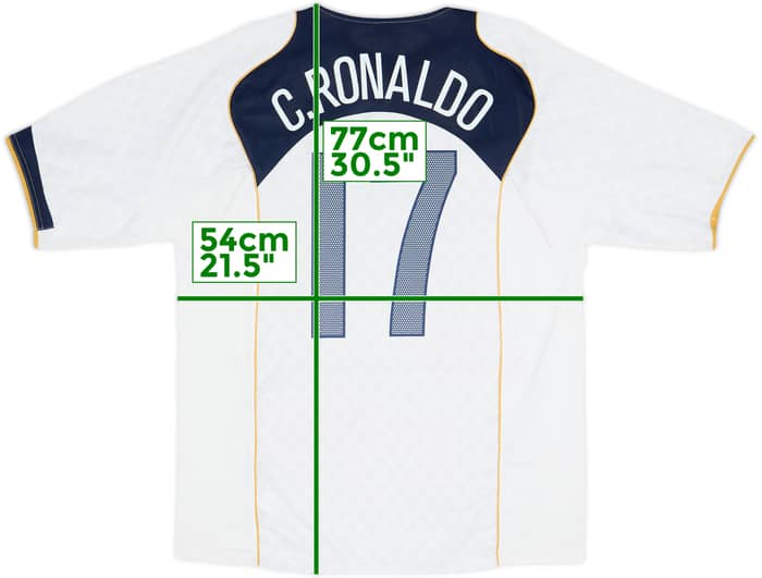 2004-06 Portugal Away Shirt C.Ronaldo #17 - 9/10 - (L)