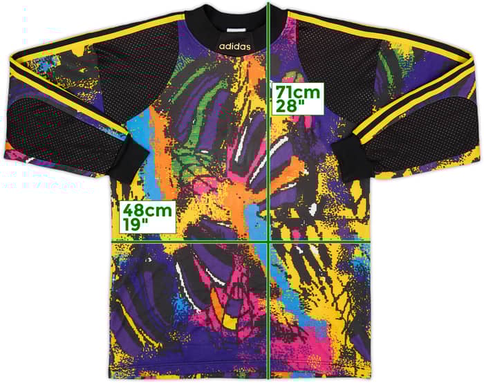 1990s adidas GK Shirt #1 - 7/10 - (M)