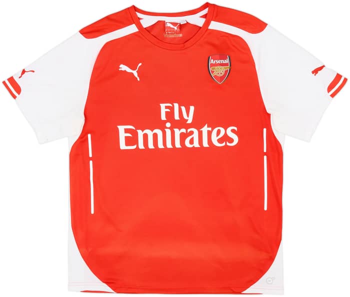 2014-15 Arsenal Home Shirt Giroud #12 - 7/10 - (L)