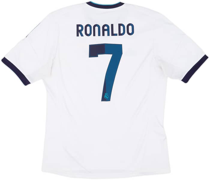 2012-13 Real Madrid Home Shirt Ronaldo #7 - 6/10 - (L)