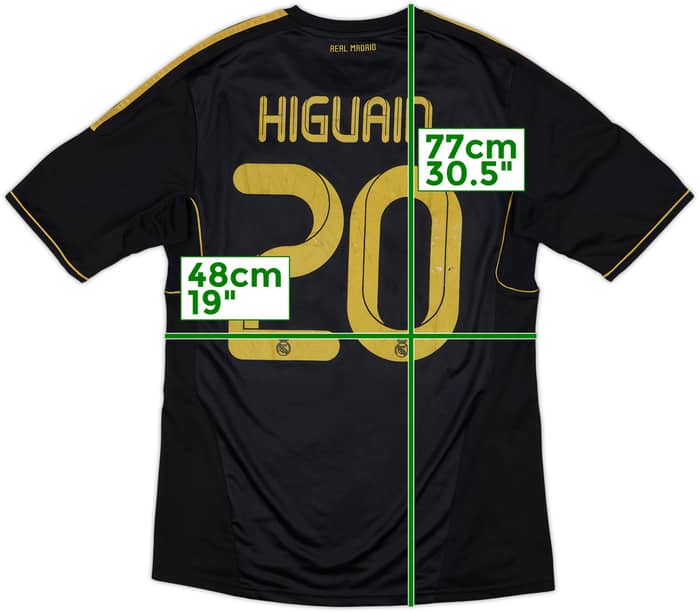 2011-12 Real Madrid Away Shirt Higuain #20 - 5/10 - (M)