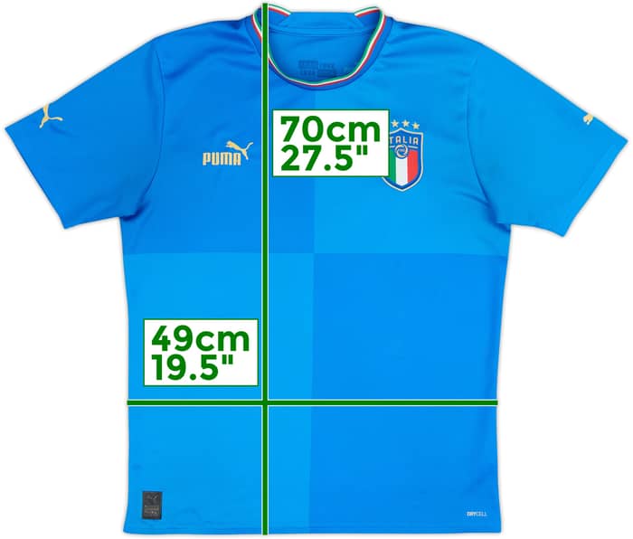 2022-23 Italy Home Shirt - 7/10 - (M)
