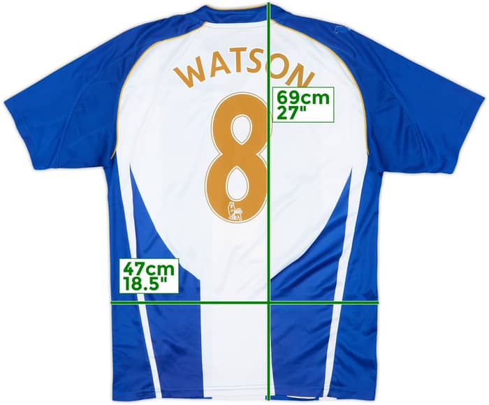 2009-10 Wigan Home Shirt Watson #8 - 7/10 - (S)
