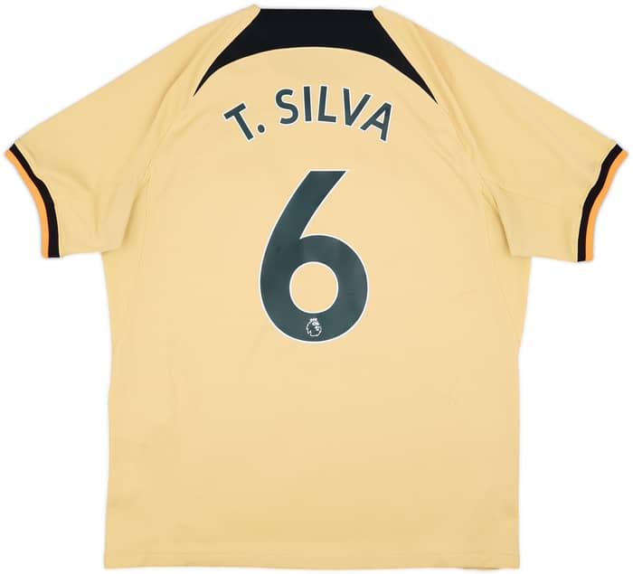 2022-23 Chelsea Third Shirt T.Silva #6 - 7/10 - (L)