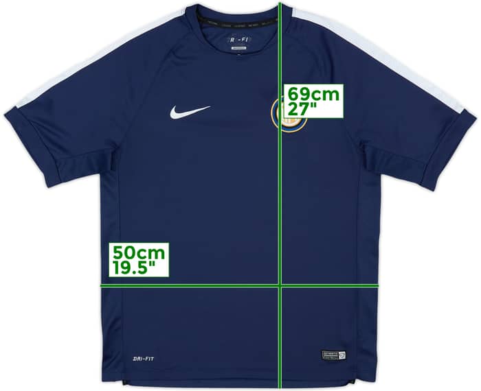 2014-15 Inter Milan Nike Training Shirt - 8/10 - (L)
