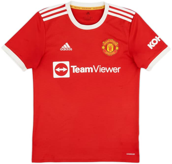 2021-22 Manchester United Home Shirt Ronaldo #7 - 7/10 - (S)