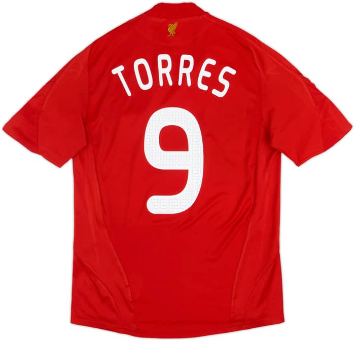 2008-10 Liverpool Home Shirt Torres #9 - 5/10 - (M)