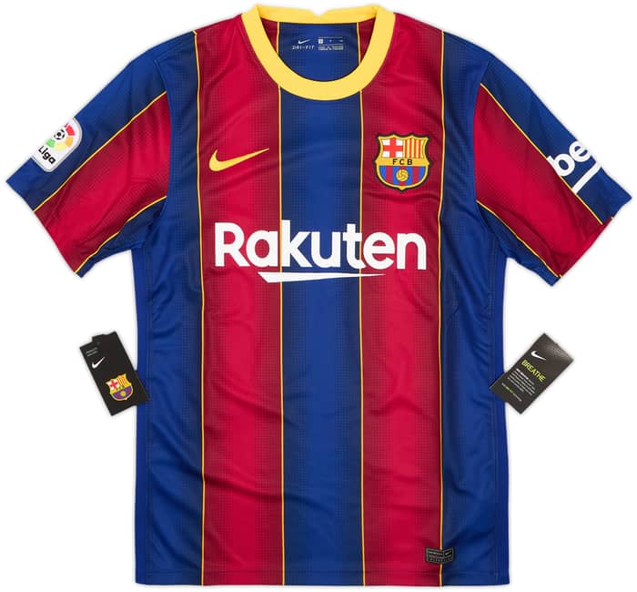 2020-21 Barcelona Home Shirt Messi #10 (S)