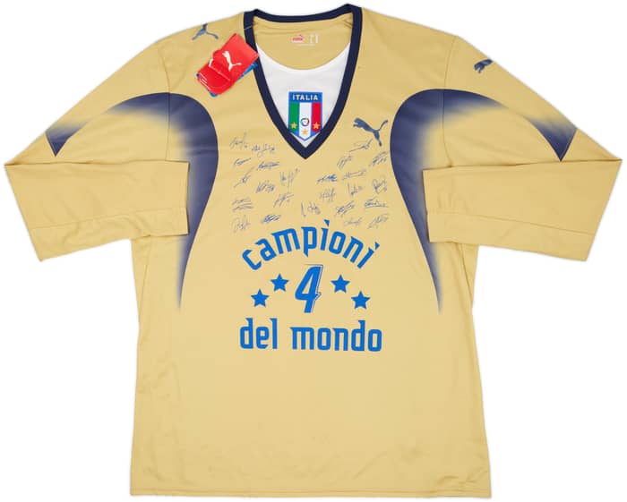 2006 Italy 'Campioni Del Mondo' 'Signed' GK Shirt (XL)