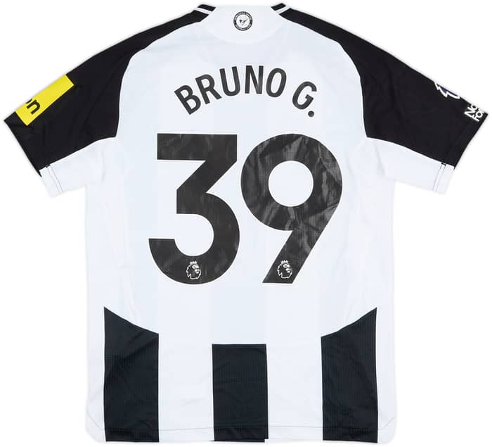 2024-25 Newcastle Match Issue Home Shirt Bruno G. #39