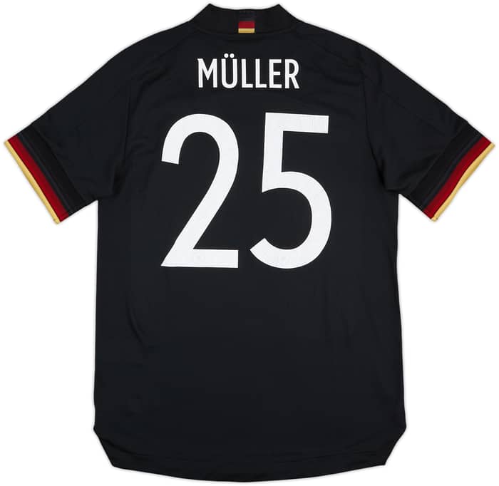 2020-21 Germany Authentic Away Shirt Muller #25 (M)