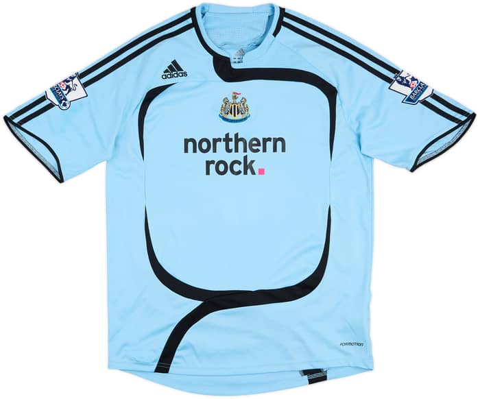 2007-08 Newcastle Match Issue Away Shirt Rozehnal #4