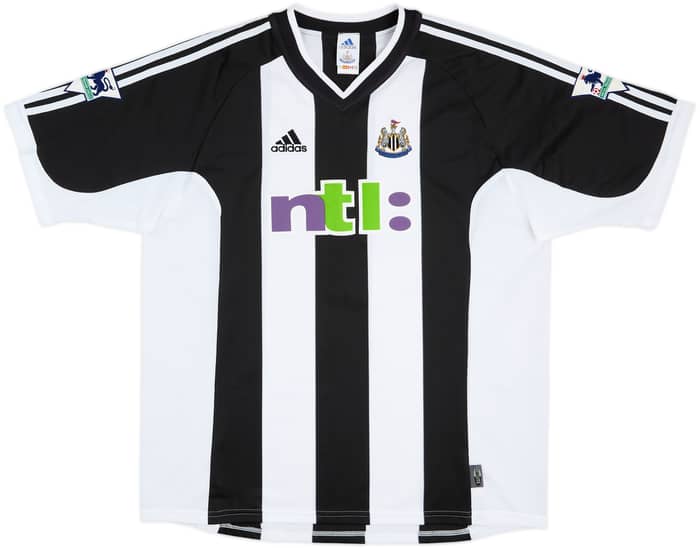 2001-03 Newcastle Match Issue Home Shirt Shearer #9