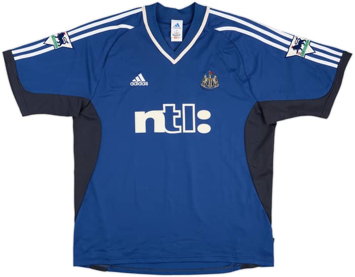 2001-02 Newcastle Signed Away Shirt Dyer #8 - 8/10 - (L)