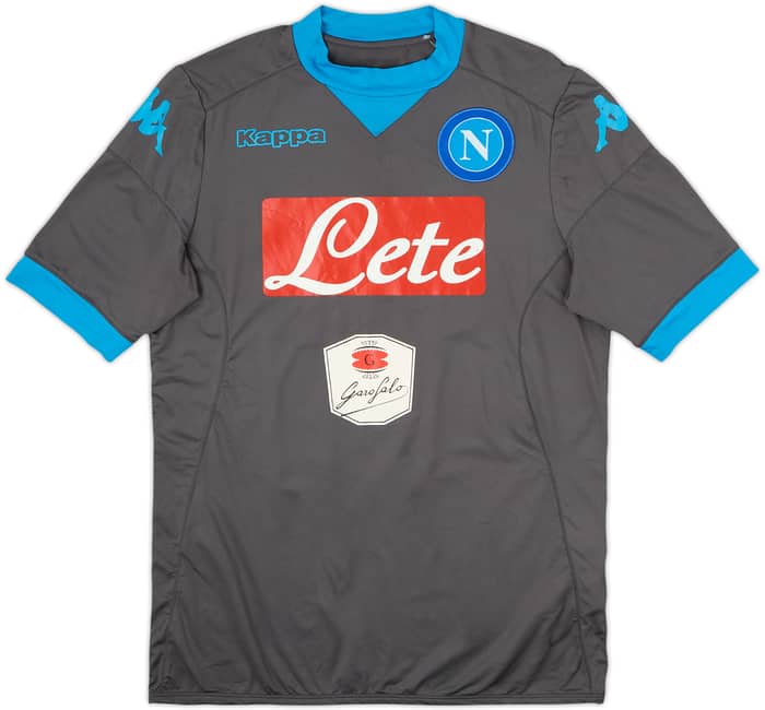 2015-16 Napoli Away Shirt - 7/10 - (XL)