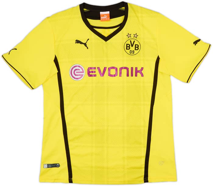 2013-14 Borussia Dortmund Home Shirt Gundogan #8 - 6/10 - (M)