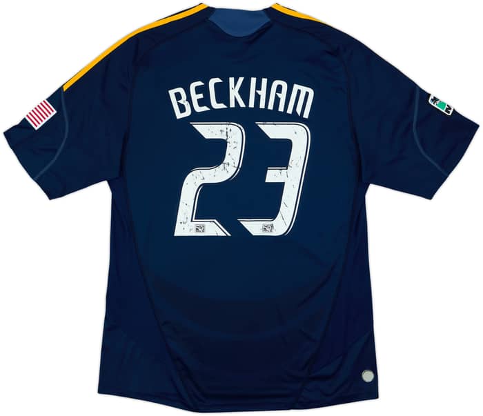 2009-11 LA Galaxy Authentic Away Shirt Beckham #23 - 5/10 - (XL)