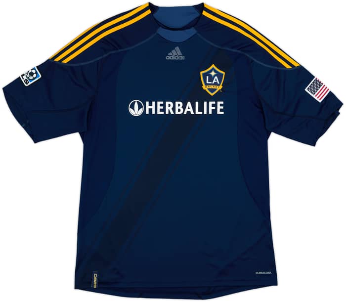 2009-11 LA Galaxy Authentic Away Shirt Beckham #23 - 5/10 - (XL)