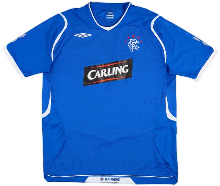2008-09 Rangers Home Shirt #11 - 8/10 - (XL)