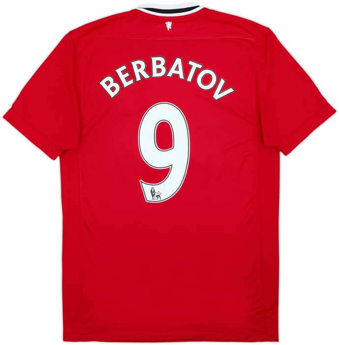 2011-12 Manchester United Home Shirt Berbatov #9 - 5/10 - (M)