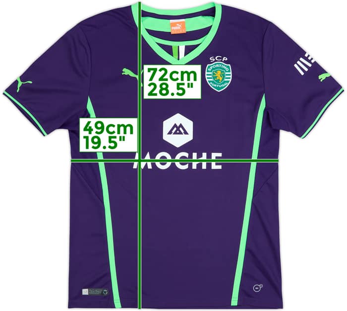 2013-14 Sporting CP Away Shirt - 8/10 - (M)