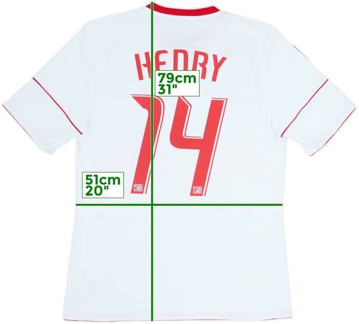 2010 New York Red Bulls Home Shirt Henry #14 - 8/10 - (M)