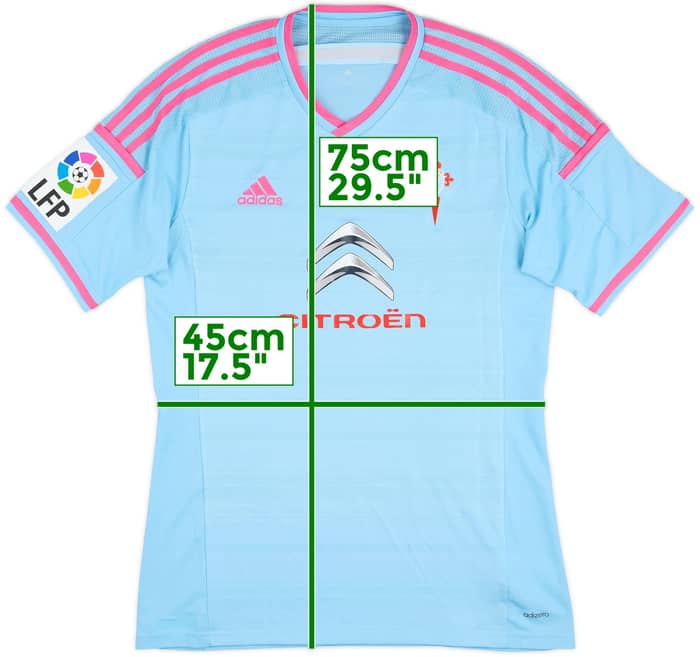 2014-15 Celta Vigo Home Shirt - 10/10 - (L)