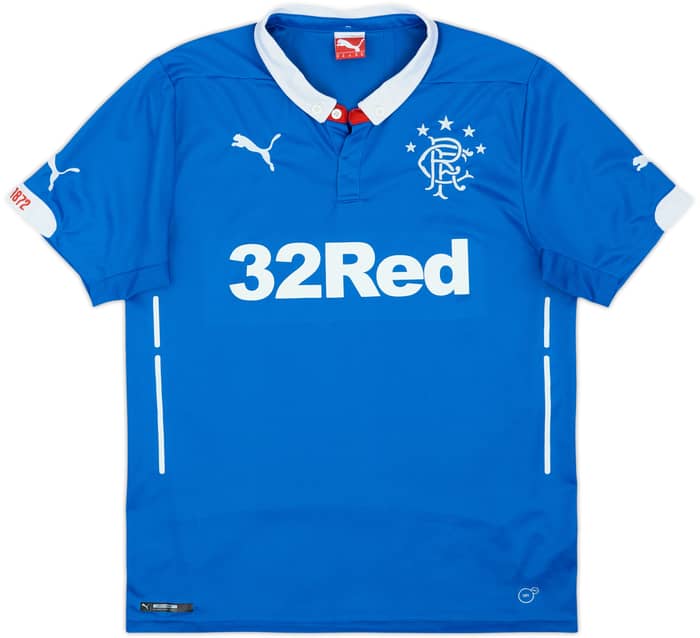 2014-15 Rangers Home Shirt - 8/10 - (M)