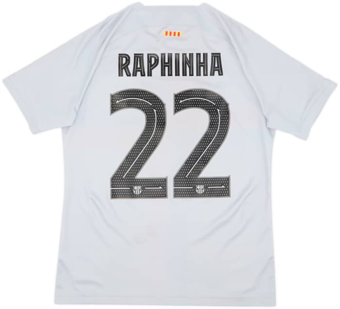 2022-23 Barcelona Third Shirt Raphinha #22 - 6/10 - (M)