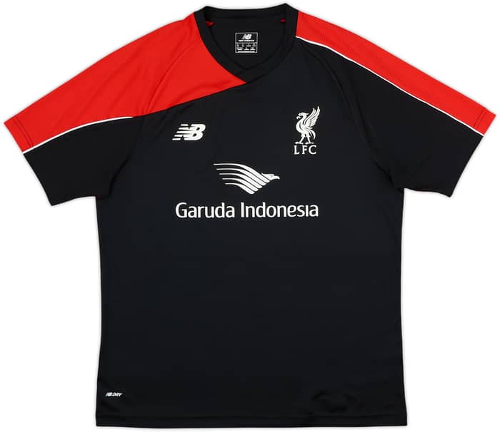 2015-16 Liverpool New Balance Training Shirt - 8/10 - (L)