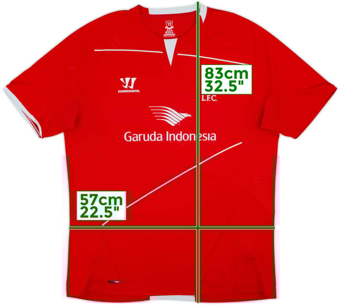 2014-15 Liverpool Warrior Training Shirt - 5/10 - (XXL)