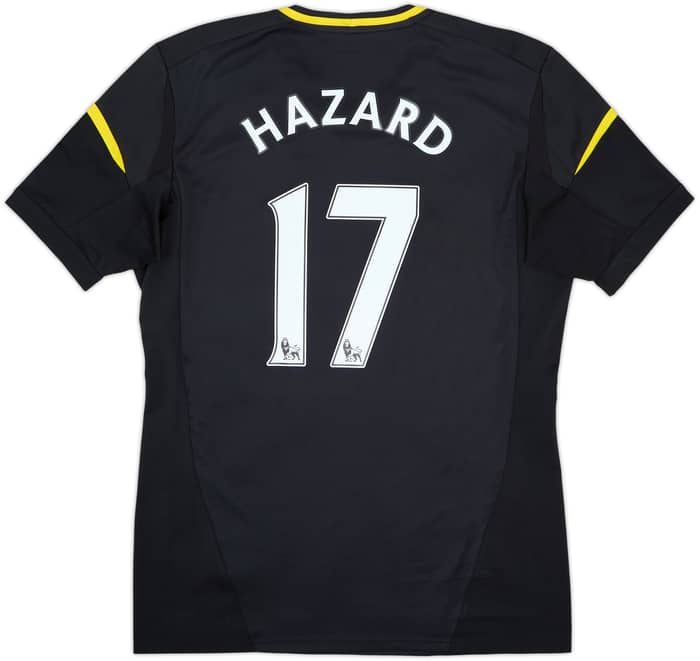 2012-13 Chelsea TechFit Player Issue Third Shirt Hazard #17 - 6/10 - (XL/XXL)
