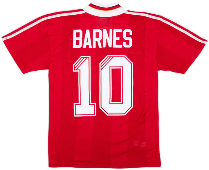 1995-96 Liverpool Home Shirt Barnes #10 - 6/10 - (S)