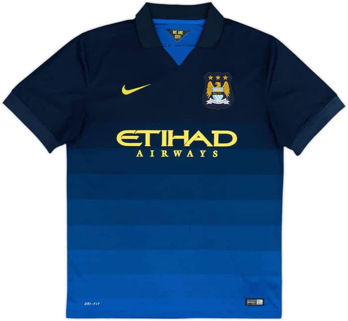 2014-15 Manchester City Away Shirt - 5/10 - (L)