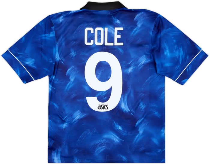 1993-95 Newcastle Away Shirt Cole #9 - 8/10 - (M)