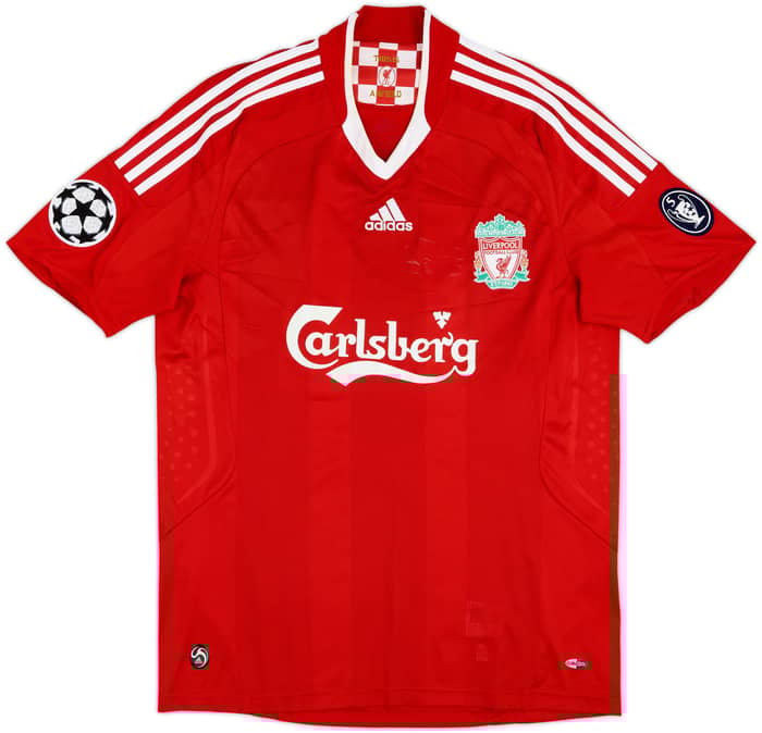 2008-10 Liverpool Home Shirt Torres #9 - 7/10 - (M)