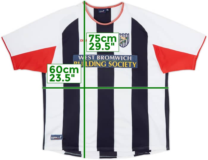 2003-04 West Brom Home Shirt - 6/10 - (XL)