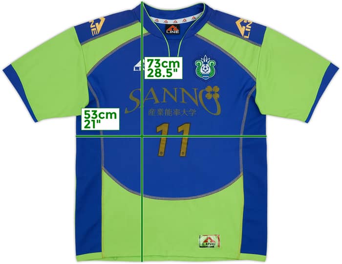 2009 Shonan Bellmare Home Shirt #11 - 9/10 - (L)