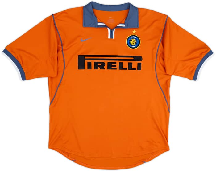 2000-01 Inter Milan Third Shirt Ronaldo #9 - 8/10 - (L)