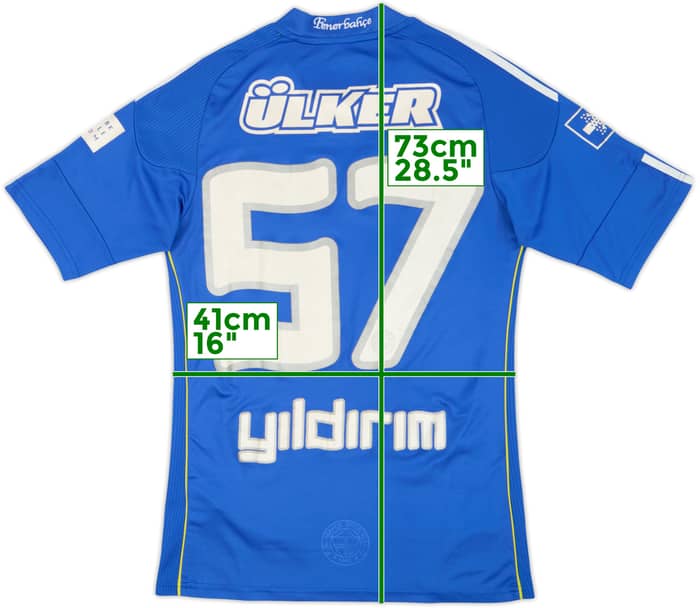 2010-11 Fenerbahce Third Shirt Yildirim #57 - 7/10 - (S)