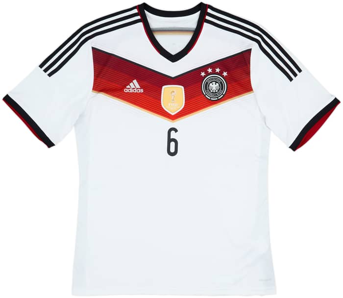 2014-15 Germany Home Shirt Khedira #6 - 8/10 - (XL)